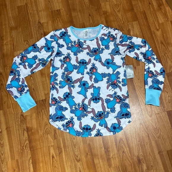 NWT Disney Parks Stitch long sleeve shirt - Picture 1 of 7